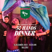 50 Hands Dinner |  Einzelticket | 16.12.2023 | Bullerei